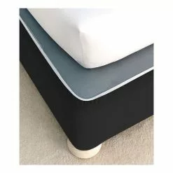 Linen House Faux Suede Bed Wrap Black