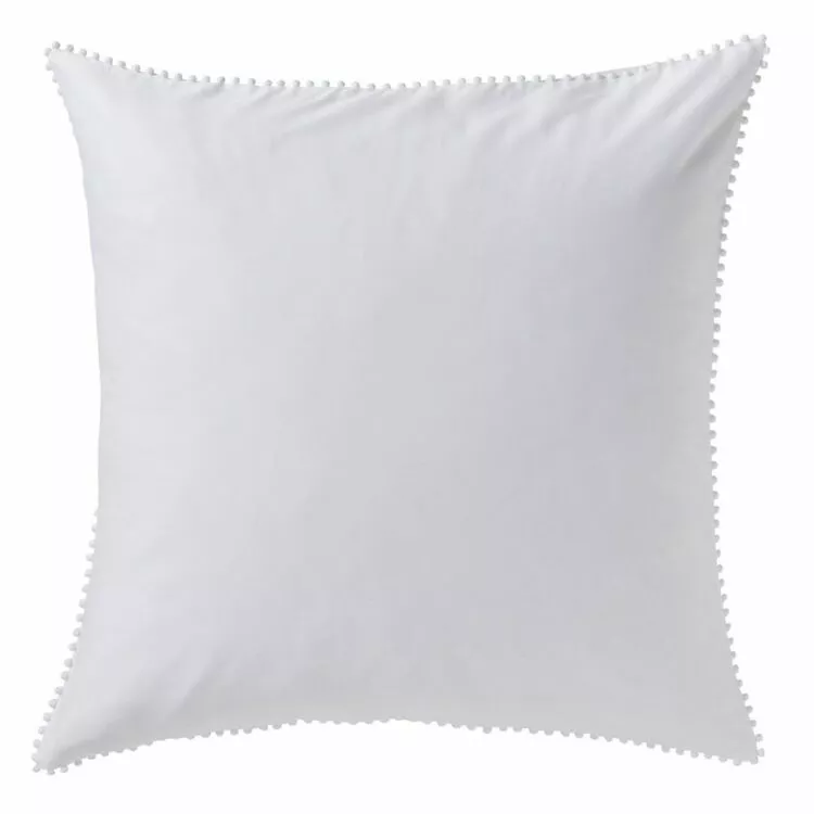 Shaynna Blaze Wattle 300 Thread Count Cotton European Pillowcase White European 4 Shaynna Blaze Wattle 300 Thread Count Cotton European Pillowcase White European - Image 2