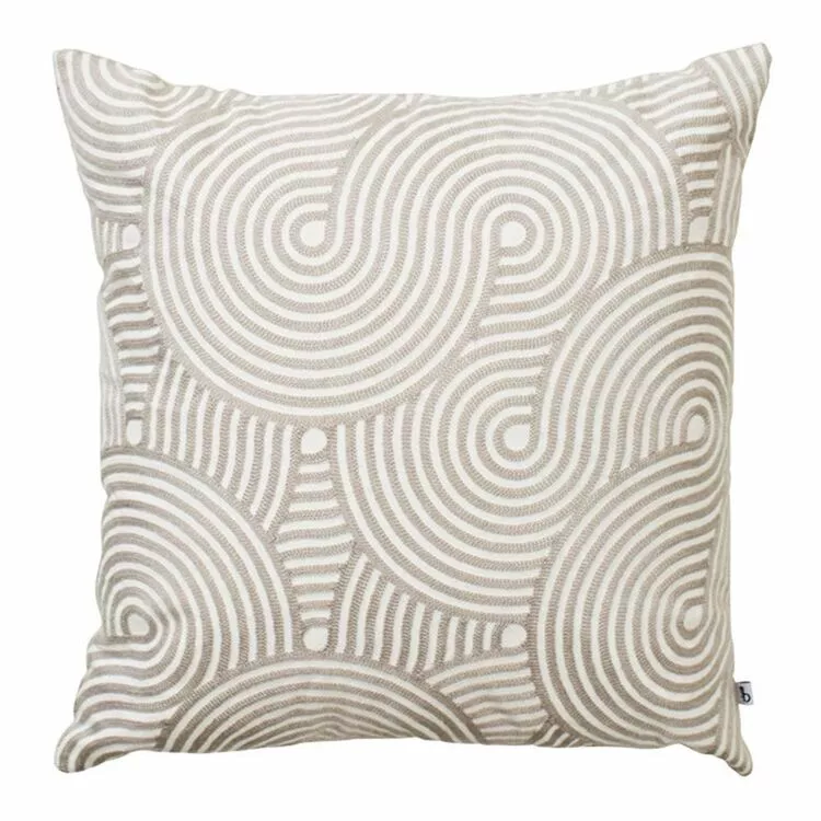 Shaynna Blaze Hampton Cushion Grey 50 X 50 Cm 4 Shaynna Blaze Hampton Cushion Grey 50 X 50 Cm - Image 2