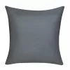 Elysian 1000 Thread Count Egyptian Cotton European Pillowcase Pair Charcoal European -Bed Linen store 602928 C 0010 00