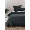 Linen House Providence Waffle Quilt Cover Set Charcoal 1 Linen House Providence Waffle Quilt Cover Set Charcoal -Bed Linen store 619110 C 0010 00