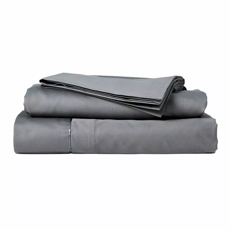 Ramesses 1800 Thread Count Cotton Rich Sheet Set Charcoal 3 Ramesses 1800 Thread Count Cotton Rich Sheet Set Charcoal