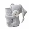 Bubba Blue BB Bear Soft Cuddle 2 Pc Gift Set 75 X 100 Grey 2 Bubba Blue BB Bear Soft Cuddle 2 Pc Gift Set 75 X 100 Grey -Bed Linen store 629288 C 0020 00