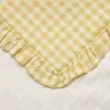 Chyka Home Laze Cotton Check European Pillowcase Pair Yellow European -Bed Linen store 629368 C 0700 00 3