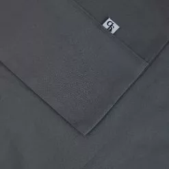 Shaynna Blaze 375 Thread Count Cotton Sateen Sheet Set Charcoal