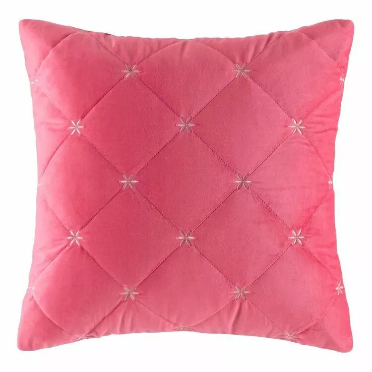 Kas Daisy Cushion 50x50cm Pink 3 Kas Daisy Cushion 50x50cm Pink