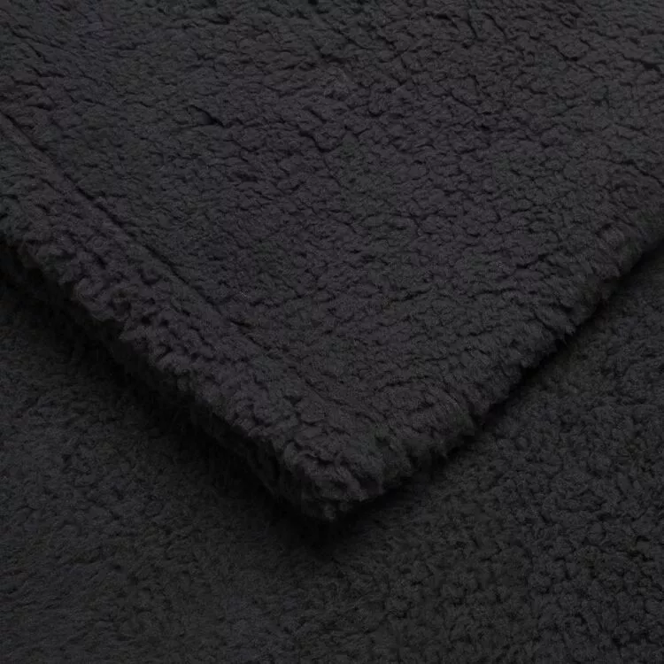Soren Teddy Fleece Throw 130 X 170 Cm Midnight 130 X 170 Cm 3 Soren Teddy Fleece Throw 130 X 170 Cm Midnight 130 X 170 Cm
