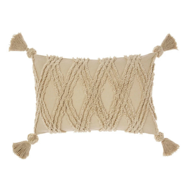 Linen House Solange Cushion 40x60cm Sand 40 X 60 Cm 3 Linen House Solange Cushion 40x60cm Sand 40 X 60 Cm