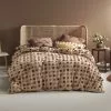 Linen House Haze Multi Quilt Cover Set Pecan