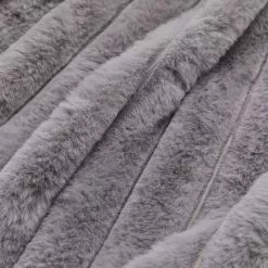 Jayson Brunsdon Homewares Jayson Brunsdon Vermont Throw 130 X 170 Cm Silver 130 X 170 Cm