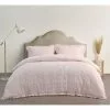 Chyka Home Laze Cotton Check Quilt Cover Set Pink -Bed Linen store BP631423001 pink