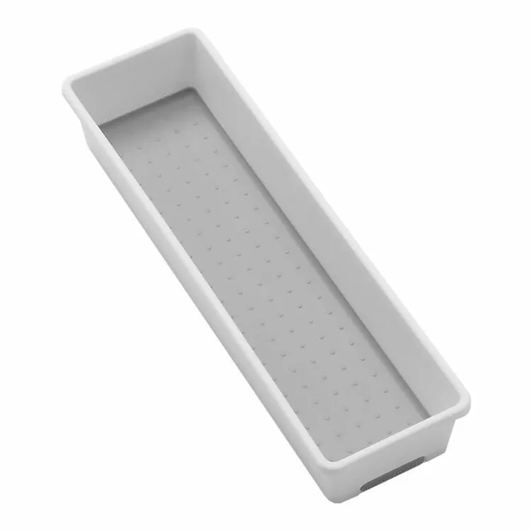 Madesmart Narrow Bin White 3 Madesmart Narrow Bin White