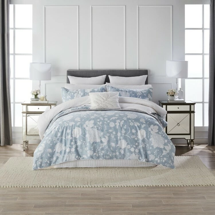 Jane Lamerton Home Jane Lamerton Chelsea 300 Thread Count Cotton Sateen Quilt Cover Set Multicoloured 3 Jane Lamerton Home Jane Lamerton Chelsea 300 Thread Count Cotton Sateen Quilt Cover Set Multicoloured