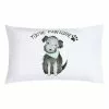 Mozi The Dog Sleeps Here 300 Thread Count Cotton Percale Standard Pillowcase White Standard 1 Mozi The Dog Sleeps Here 300 Thread Count Cotton Percale Standard Pillowcase White Standard -Bed Linen store BP639909001 white