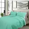 Ramesses Cooling 3 Piece Comforter Set Mint Green 2 Ramesses Cooling 3 Piece Comforter Set Mint Green -Bed Linen store BP640158001 mint grn