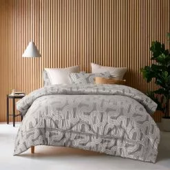 Accessorize Brent 3 Piece Jacquard Comforter Set Multicoloured