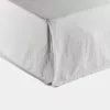 Chyka Home 300 TC Washed Cotton Percale Valance Grey