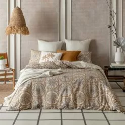 Kas Rafia Quilt Cover Set Multicoloured