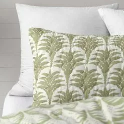 Dri Glo Ilika Quilted Quilt Cover Set Sage -Bed Linen store BP646458001 sage 5