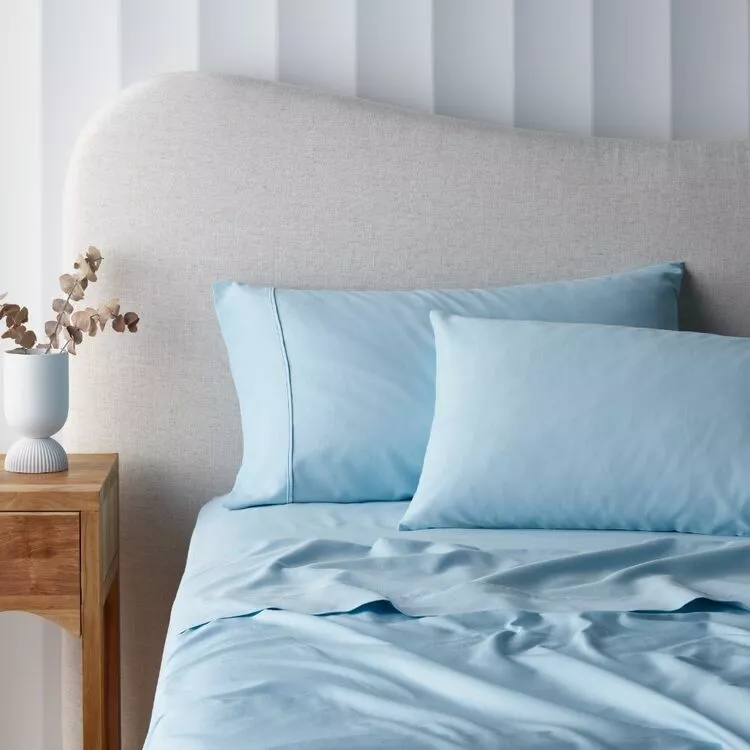 Accessorize 2500 Thread Count Cotton Rich Sheet Set Blue 3 Accessorize 2500 Thread Count Cotton Rich Sheet Set Blue