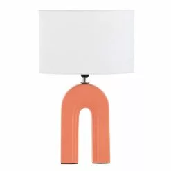 Emporium Archie Table Lamp Coral