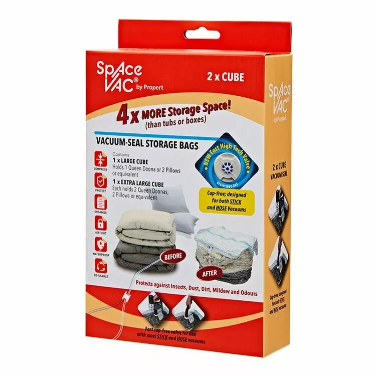 Space Vac Cube Bag X 2 3 Space Vac Cube Bag X 2