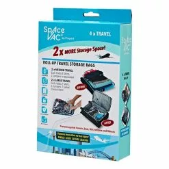 Space Vac Travel Bag X 4