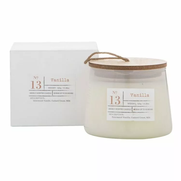 Amalfi Vanilla Scented Candle Jar 3 Amalfi Vanilla Scented Candle Jar