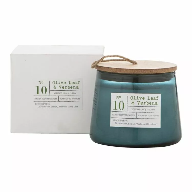 Amalfi Olive Leaf & Verbena Scented Candle Jar 3 Amalfi Olive Leaf & Verbena Scented Candle Jar