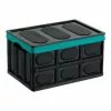 Seymours Collapse-A Storage Crate 46L Teal 2 Seymours Collapse-A Storage Crate 46L Teal -Bed Linen store SP 621268
