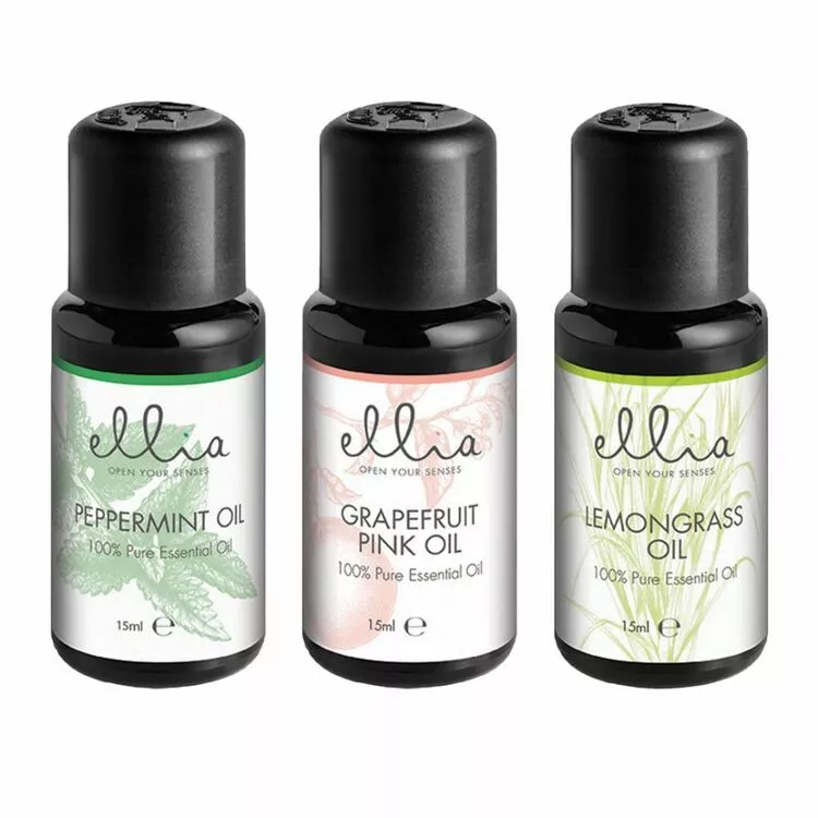 Ellia Oil 15mL 3 Pack Grapefruit Peppermint Lemongrass 4 Ellia Oil 15mL 3 Pack Grapefruit Peppermint Lemongrass - Image 2