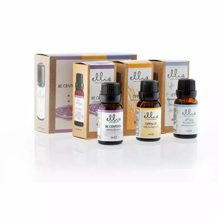 Ellia Oil 15mL 3 Pack Be Centered Let Go Open Up 3 Ellia Oil 15mL 3 Pack Be Centered Let Go Open Up