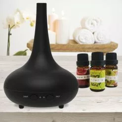 Milano Ultrasonic Aroma Diffuser Black