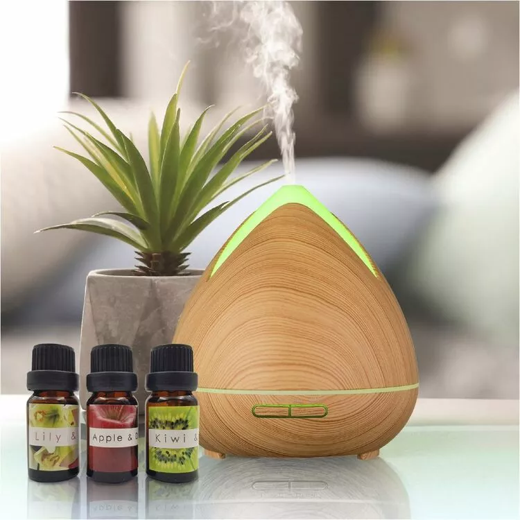 Purespa Ultrasonic Diffuser Light Wood 3 Purespa Ultrasonic Diffuser Light Wood