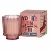 Emporium You're On Fire Candle 9 X 10 Cm Pink -Bed Linen store SP 633651