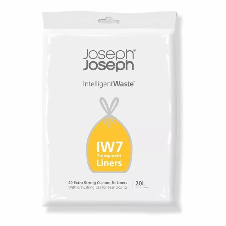 Joseph Joseph IW7 20L Transparent Custom-fit Liners 20 Pcs 3 Joseph Joseph IW7 20L Transparent Custom-fit Liners 20 Pcs