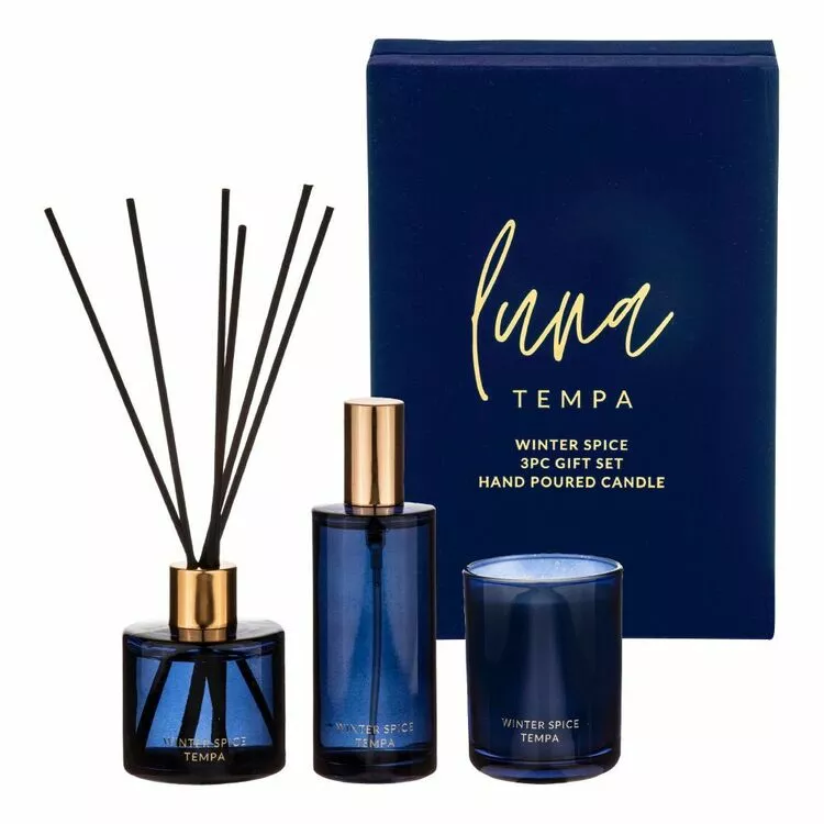 Tempa Luna Winter Spice Candle, Diffuser & Room Spray Gift Set 4 Tempa Luna Winter Spice Candle, Diffuser & Room Spray Gift Set - Image 2