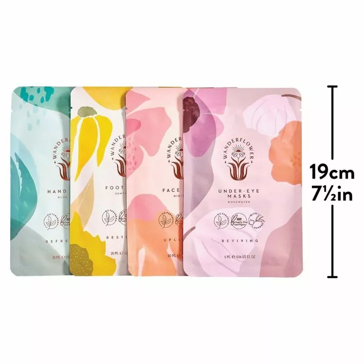 Wanderflower Sheet Mask Set Of 4 3 Wanderflower Sheet Mask Set Of 4
