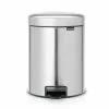 Brabantia Pedal Bin NewICON 5L FPP Matte Steel 2 Brabantia Pedal Bin NewICON 5L FPP Matte Steel -Bed Linen store SP 636949