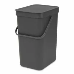 Brabantia Waste Bin Sort & Go 12L - Grey