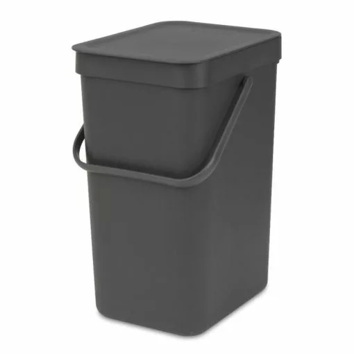 Brabantia Waste Bin Sort & Go 12L - Grey -Bed Linen store SP 636961
