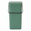 Brabantia Waste Bin Sort & Go 16L Fir Green -Bed Linen store SP 637697
