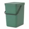 Brabantia Waste Bin Sort & Go 25L Fir Green -Bed Linen store SP 637699
