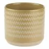 Linen House 20cm Planter Pot Dawn Mustard 1 Linen House 20cm Planter Pot Dawn Mustard -Bed Linen store SP 638420