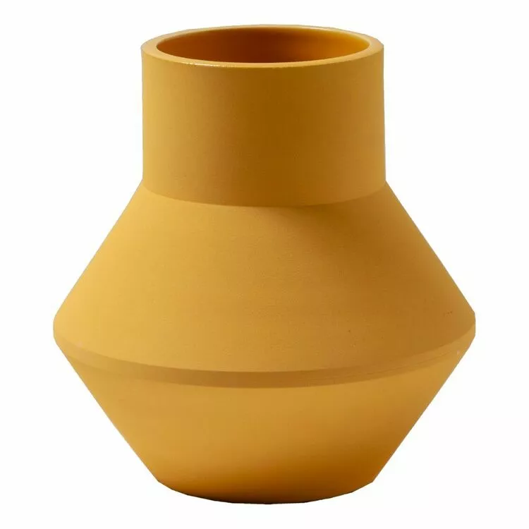Kas Aventura Vase Mustard 19.5 X 19.5 X 19.5 Cm 3 Kas Aventura Vase Mustard 19.5 X 19.5 X 19.5 Cm