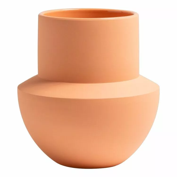 Kas Jupiter Vase Peach 20 X 20 X 19.5 Cm 3 Kas Jupiter Vase Peach 20 X 20 X 19.5 Cm
