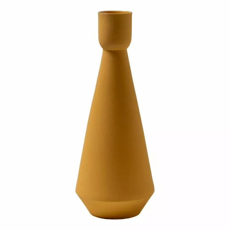 Kas Weston Vase Mustard 13 X 13 X 36.5 Cm 3 Kas Weston Vase Mustard 13 X 13 X 36.5 Cm
