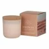 Amalfi Serenity Scented Candle 9.5 X 10 Cm Nude Pink -Bed Linen store SP 638896