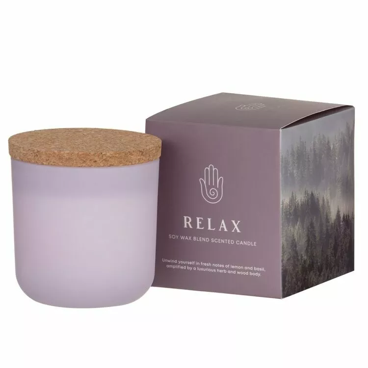Amalfi Relax Scented Candle Lilac 9.5 X 10 Cm 3 Amalfi Relax Scented Candle Lilac 9.5 X 10 Cm