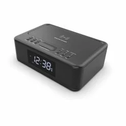 Lenoxx Wireless Charging Bluetooth Alarm Clock -Bed Linen store SP 639242
